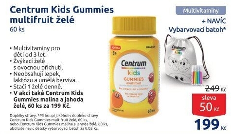 Vitamíny Kids Gummies Centrum
