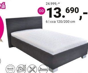 ČALOUNĚNÁ POSTEL „COMO“