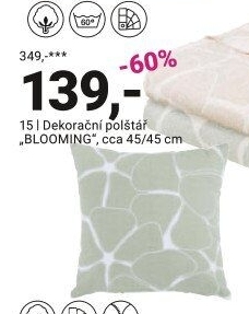 DEKORAČNÍ POLŠTÁŘ „BLOOMING“