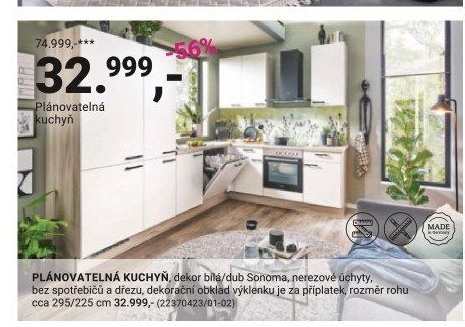 PLÁNOVATELNÁ KUCHYŇ