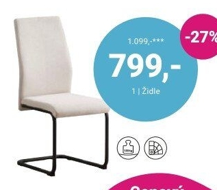 ŽIDLE S PRUŽNÝM PODNOŽÍM „ANNE“