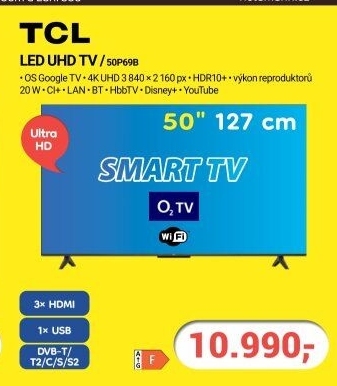 LED televize TCL 50P69B