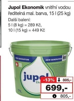 Barva Jupol Ekonomik JUB