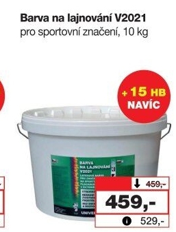 Barva na lajnování Barvy a laky Hostivař