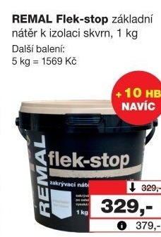 Izolační nátěr Flek - stop Remal
