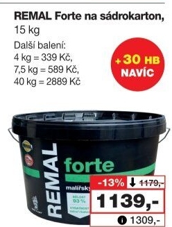 Malířský nátěr Forte Remal