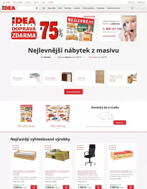 akční leták IDEA nábytek 3.9.2024-9.9.2024