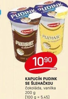 Dezert pudink Kapucín