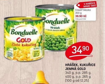 Hrášek Bonduelle