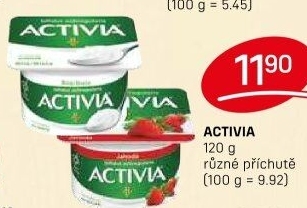 Jogurt ochucený Activia Danone