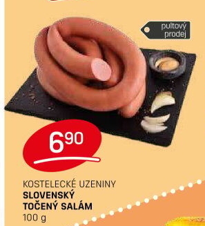 Salám slovenský točený Kostelecké uzeniny