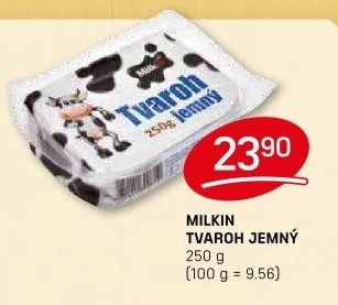 Tvaroh jemný Milkin
