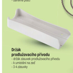 Držák prodlužovacího přívodu Emos