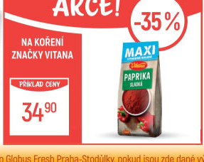 Koření Paprika sladká Vitana