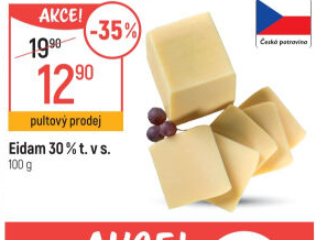 Sýr Eidam 30%
