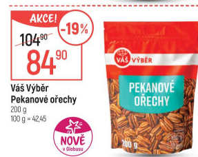Pekanové ořechy Váš Výběr