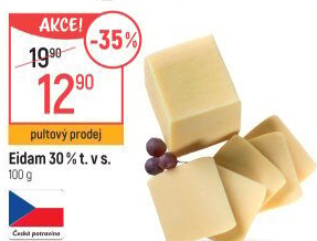 Sýr Eidam 30%