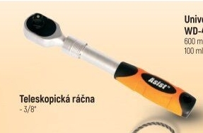 Teleskopická ráčna Asist