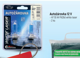 Autožárovky halogenové Compass