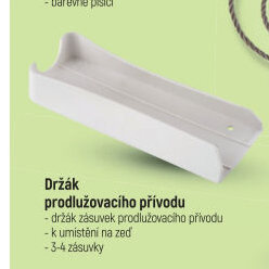 Držák prodlužovacího přívodu Emos