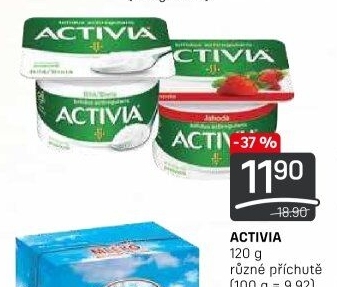 Bílý jogurt Activia Danone
