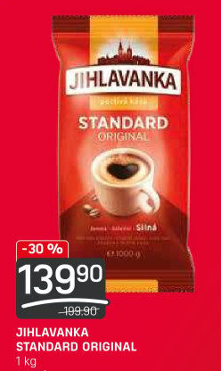 Mletá káva Standard Jihlavanka