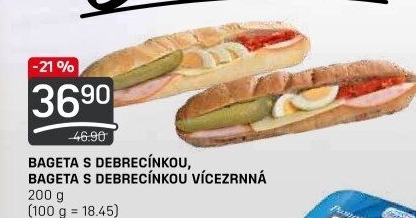 Obložená bageta