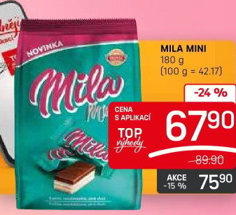 Oplatky mini Mila Sedita