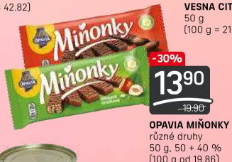 Oplatky Miňonky Opavia