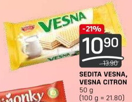 Oplatky Vesna Sedita
