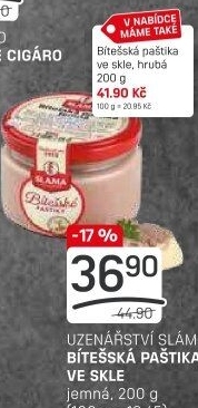 Paštika bítešská jemná Sláma