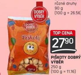 Piškoty Dobrý Výběr