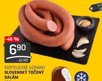 Salám slovenský točený Kostelecké uzeniny