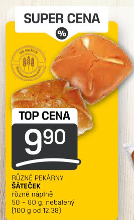 Šáteček s náplní