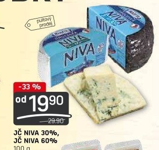 Sýr Niva Jihočeská Madeta