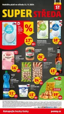 akční leták Penny Market 5.9.2024-11.9.2024