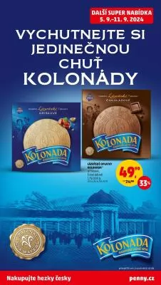 akční leták Penny Market 5.9.2024-11.9.2024