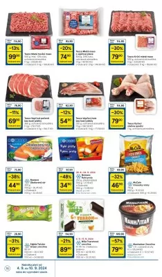 akční leták Tesco 4.9.2024-10.9.2024