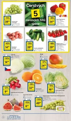 akční leták Tesco 4.9.2024-10.9.2024