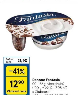 Jogurt Fantasia Danone