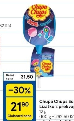 Lízátko s překvapením Chupa Chups