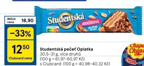 Oplatka Studentská pečeť Orion