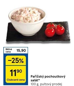 Pařížský pochoutkový salát