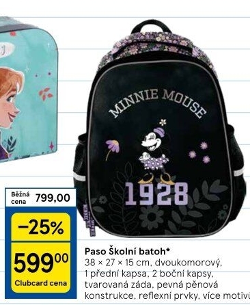 Školní batoh Paso