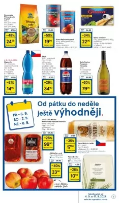 akční leták Tesco 4.9.2024-10.9.2024