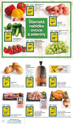 akční leták Tesco 4.9.2024-10.9.2024