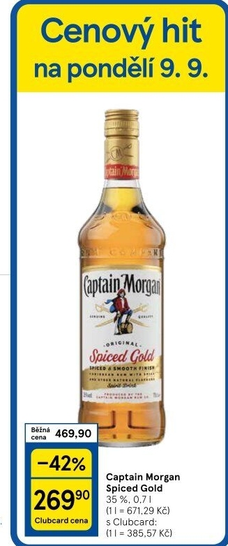 Captain Morgan Spiced Gold