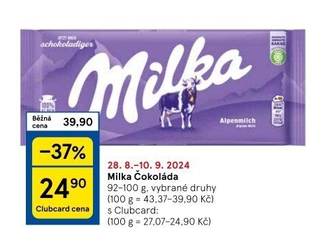 Čokoláda Milka