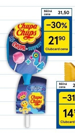 Lízátko s překvapením Chupa Chups