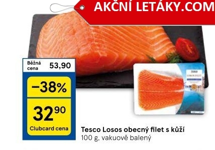 Losos filety Tesco
